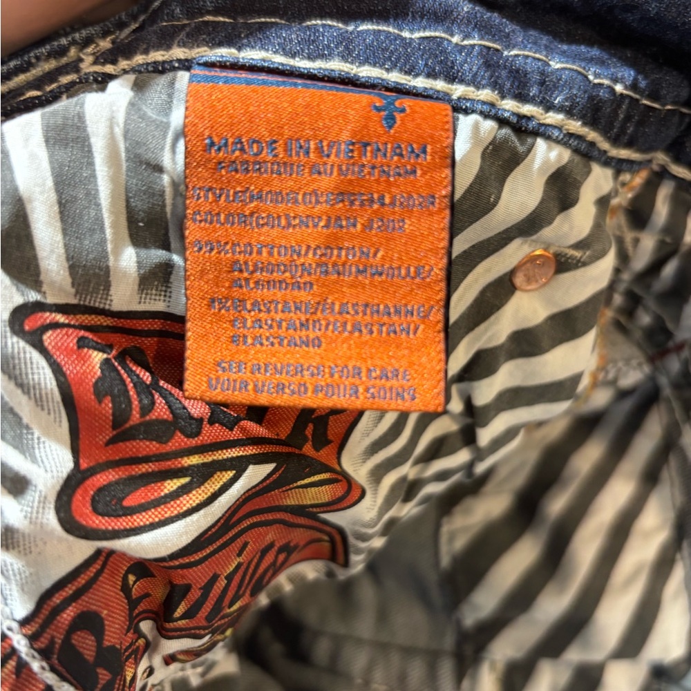 Rock Revival Blue Slim Straight Jeans - Picture 5 of 8